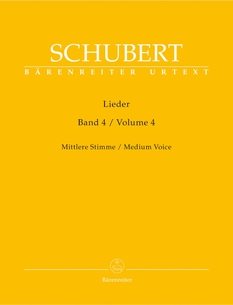 Lieder - Vol.4 (Medium voice)