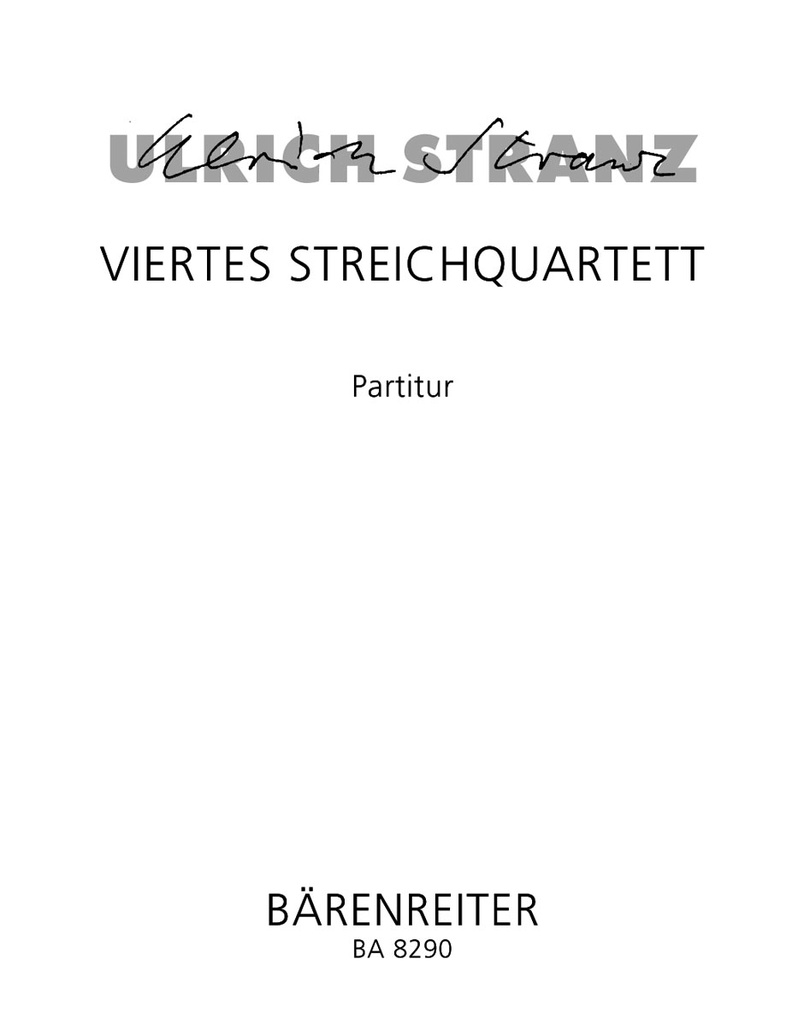 4thString Quartet (2000) (Full score)