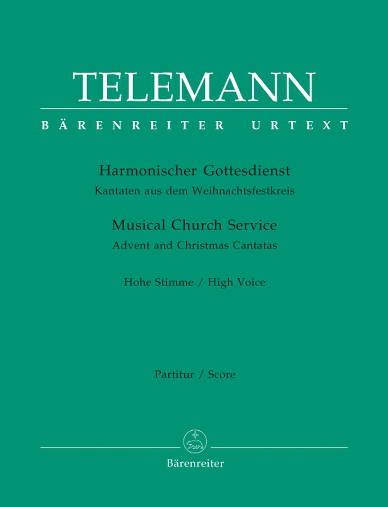 Harmonischer Gottesdienst (High voice - Score & parts, Urtext edition, Anthology)