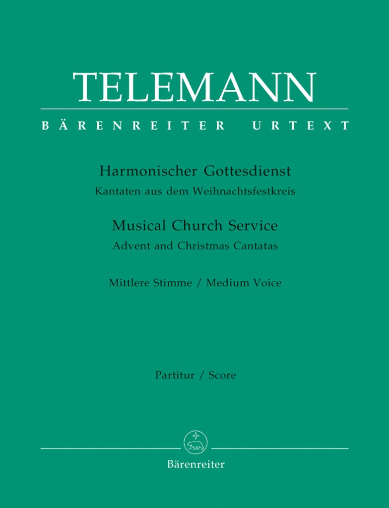 Harmonischer Gottesdienst (Medium voice -Score & parts, Urtext edition, Anthology)