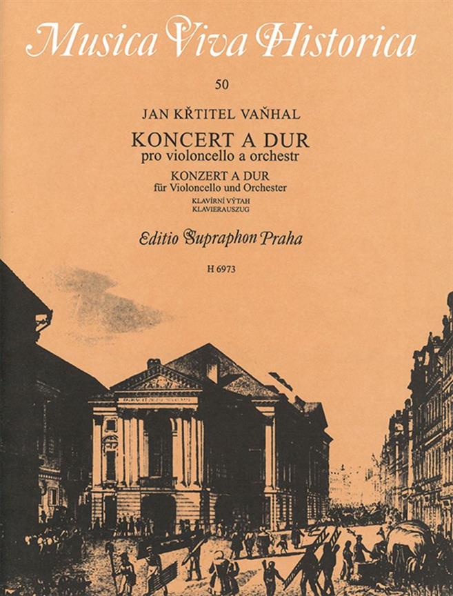 Konzert A-dur für Violoncello und Klavier (Piano reduction)