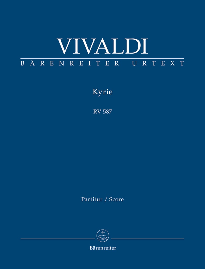 Kyrie, RV.587 (Full score, Urtext edition)