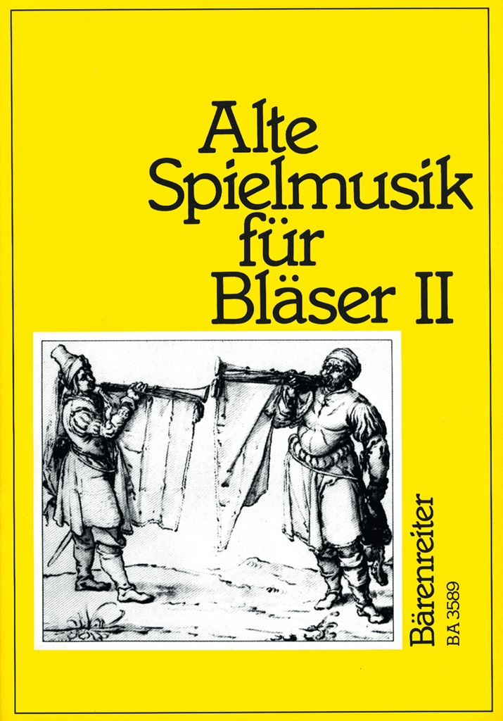 Alte Spielmusik für Bläser - Vol.2 -22 Partiten, Sonaten und andere Satzfolgen für 3-6stimmigen Posaunenchor (Bläserchor) z.T. mit Basso continuo ad lib-