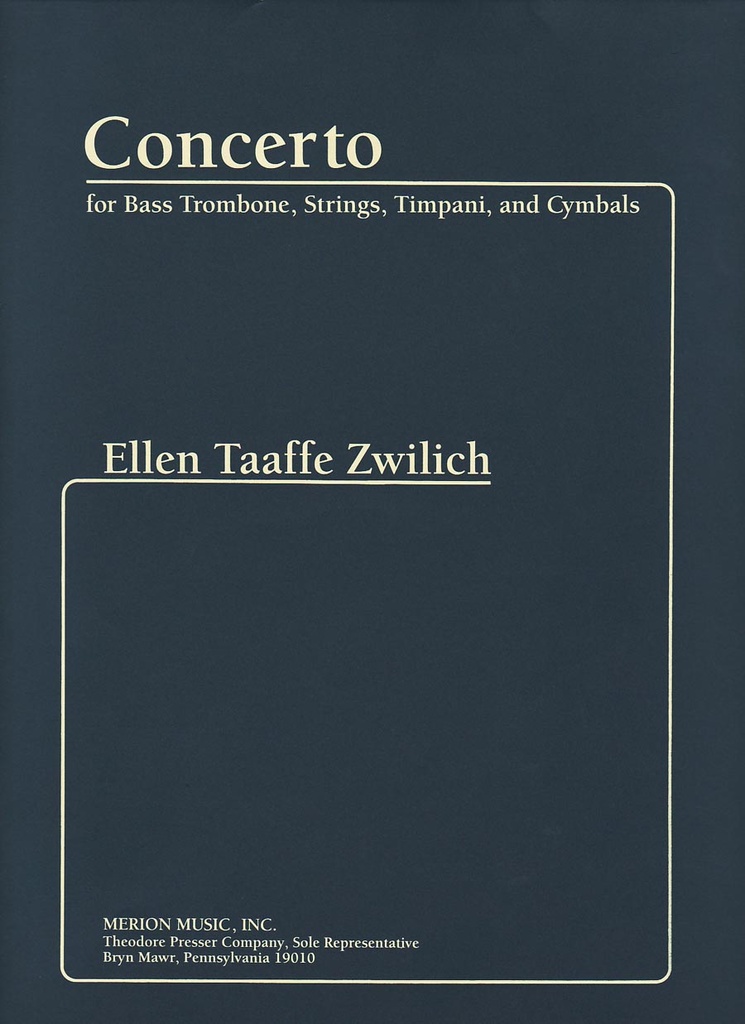 Concerto (Solo part & score)