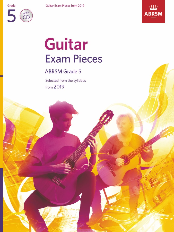 Guitar Exam Pieces from 2019 - Grade 5 (with CD)