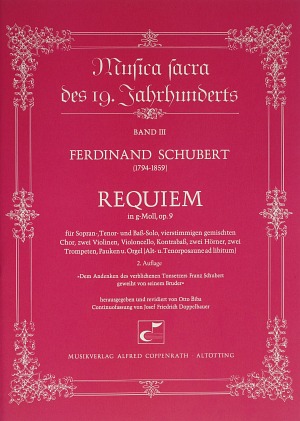 Requiem in g (Full score)