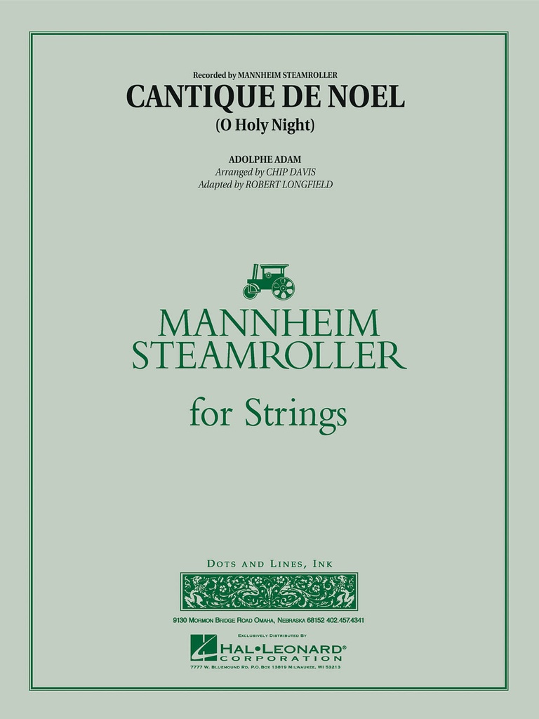 Cantique de Noël (Score & parts)