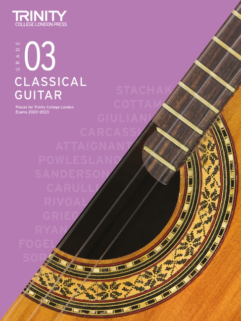 Classical Guitar Exam Pieces 2020-2023 - Grade 3