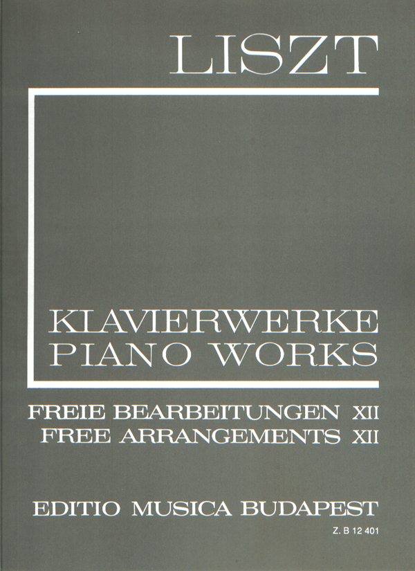 Piano Works Vol.2/12 Free arrangements of his works