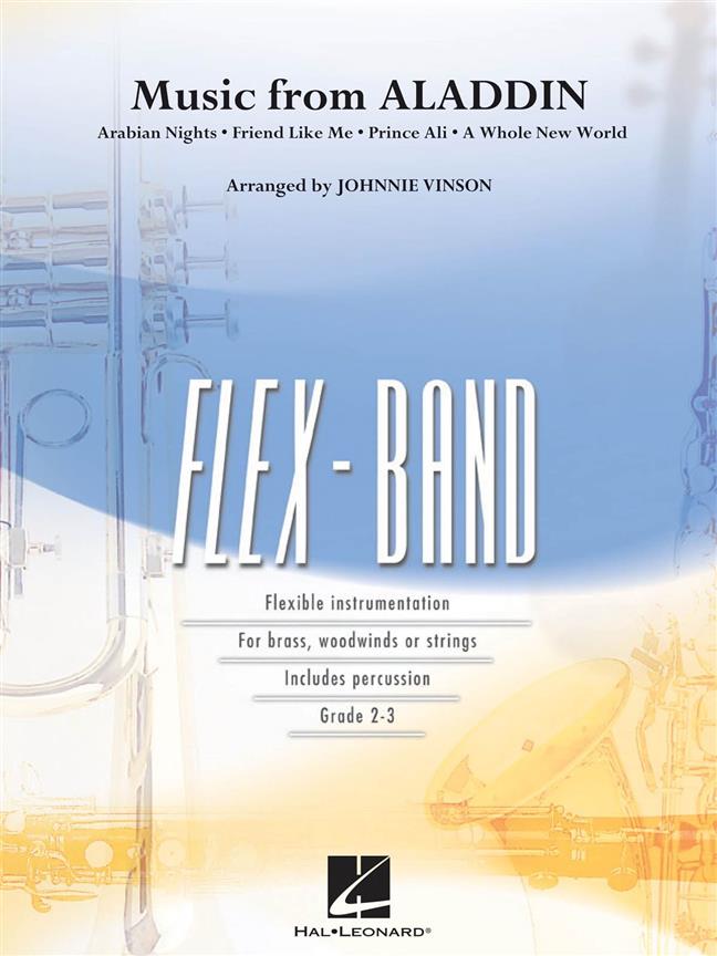 Music from Aladdin (Flex band score & parts)