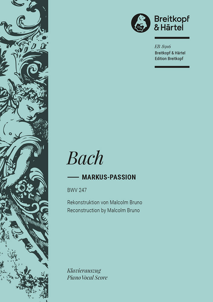 Markus Passion (Vocal score)