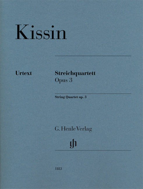 String Quartet, Op.3 (Set of parts)