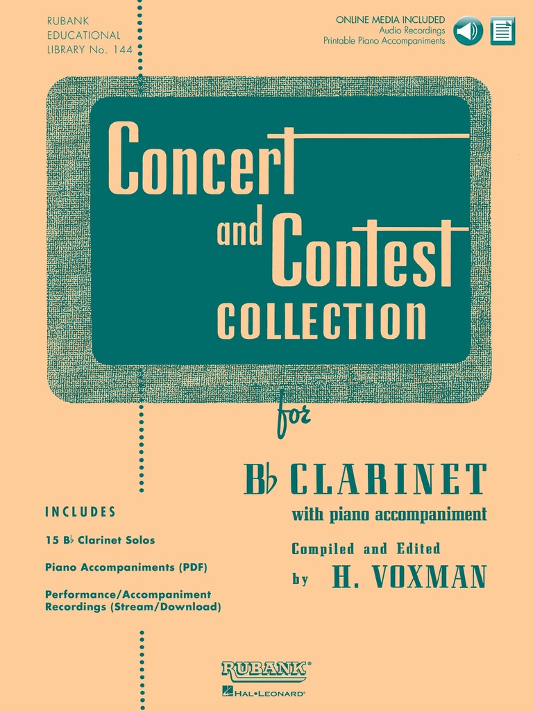 Concert and Contest Collection (Clarinet )