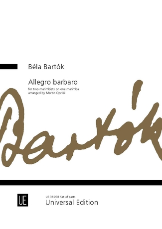 Allegro Barbaro (Marimba - 2 Players)