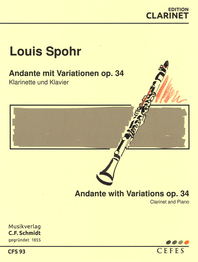 Andante mit Variationen, Op.34