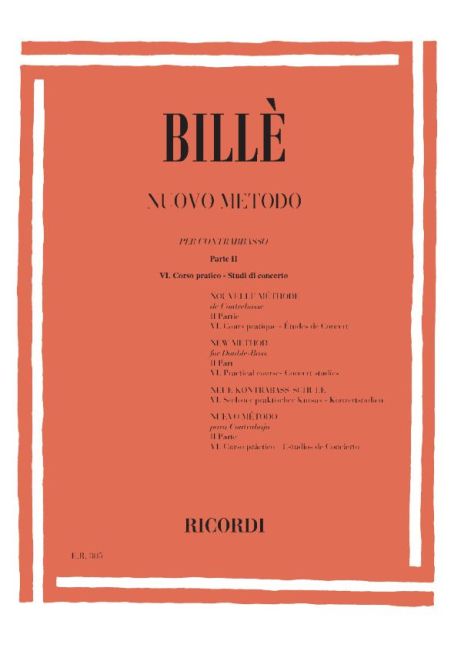 Nuovo Metodo per Contrabbasso - Parte 2/6 Corso Pratico, Studi di Concerto