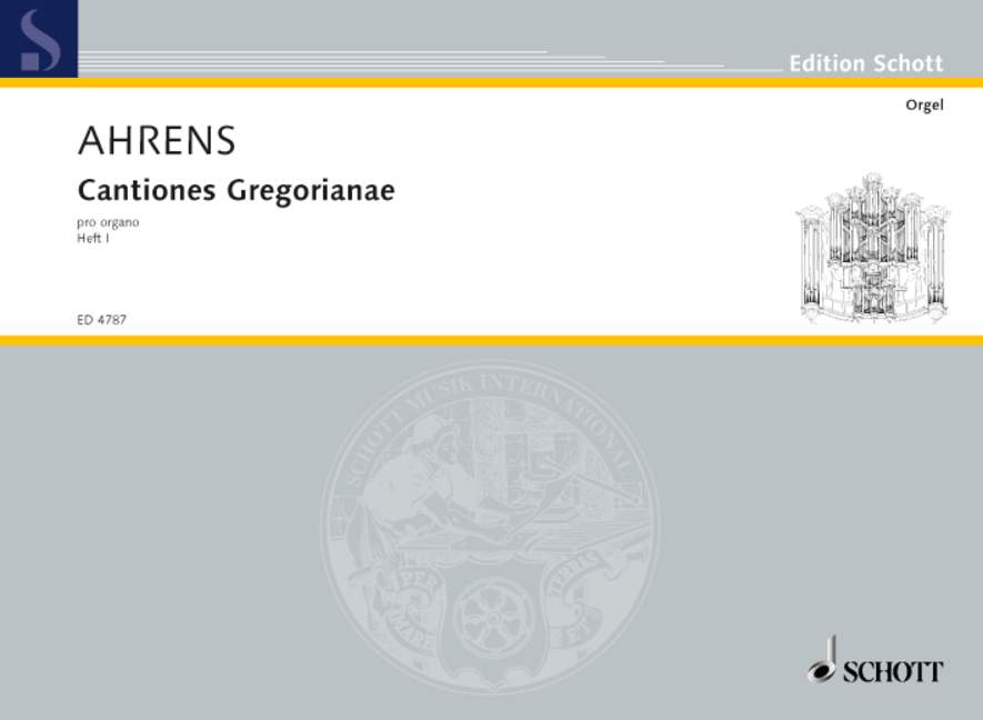 Cantiones gregorianae pro organo - 1