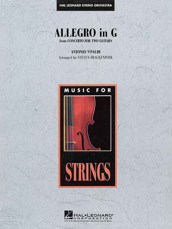 Allegro in G (Score & parts)