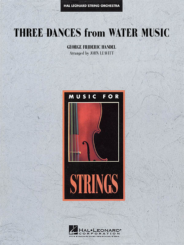 3 Dances from Water Music (Score & parts)