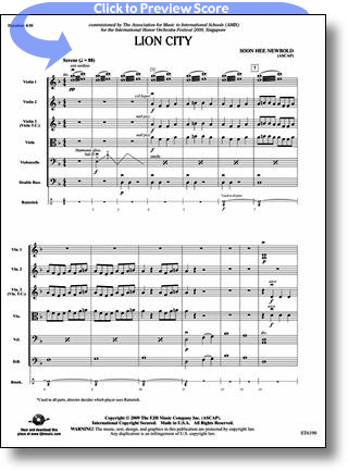 Lion city (Score & parts)