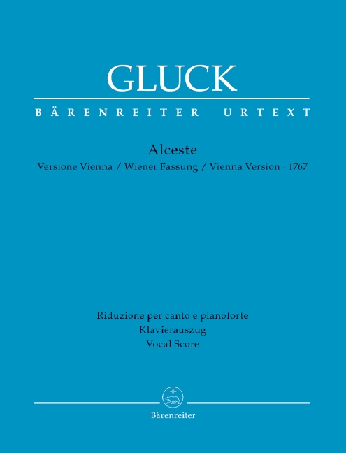 Alceste (Vienna version - Vocal score)