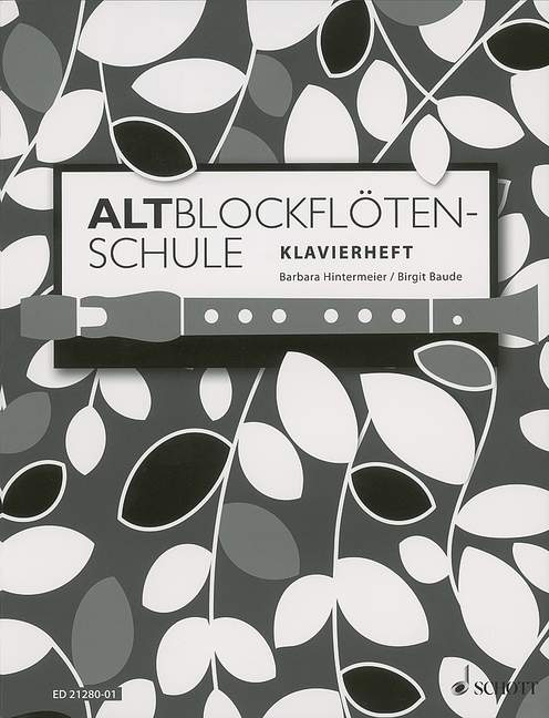 Altblockflötenschule (Klavierheft)