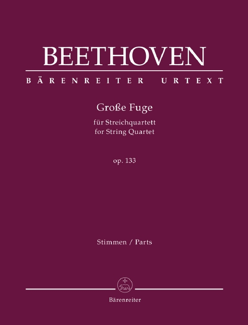 Große Fuge for String Quartet, Op.133 (Set of parts)