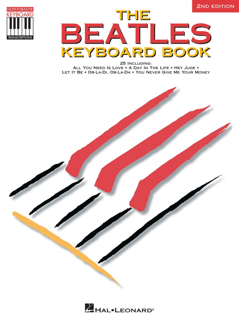 Keyboard Recorded Versions: The Beatles Keyboard Book