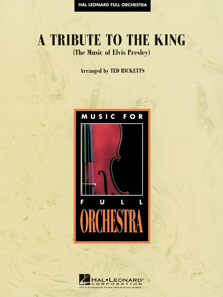 A Tribute to The King (Score & parts)