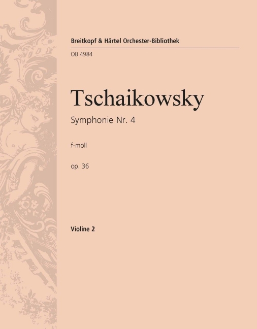 Symphony No.4 in F minor, Op.36 (Violin 2)