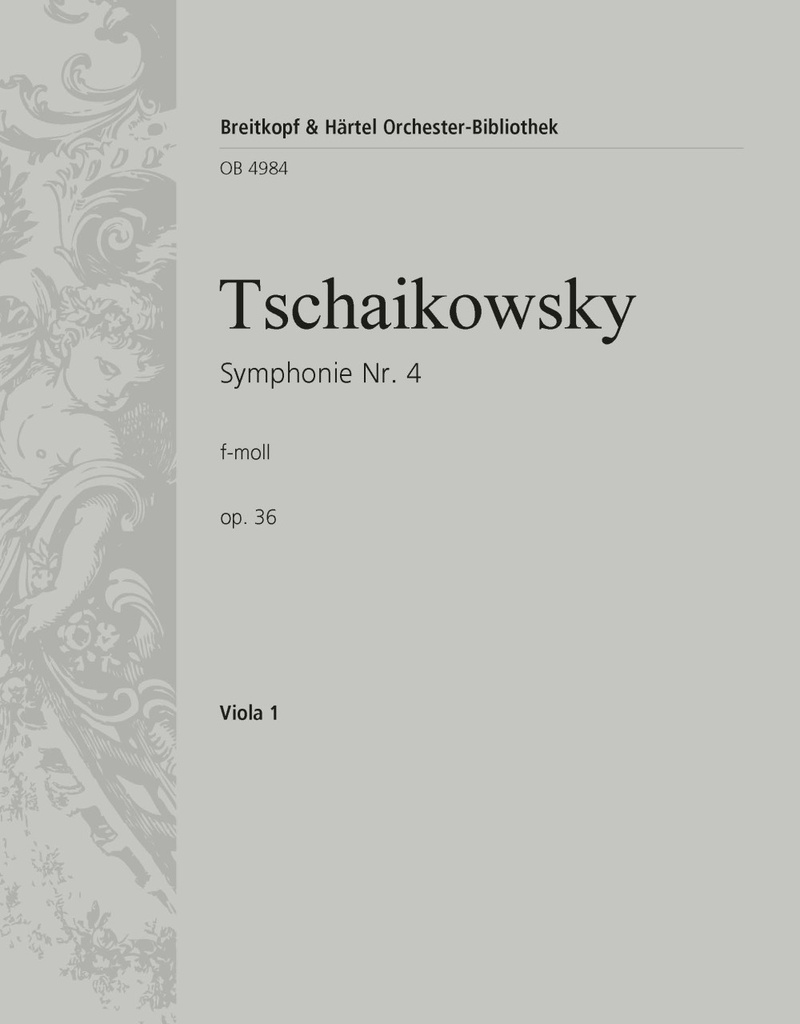 Symphony No.4 in F minor, Op.36 (Viola)