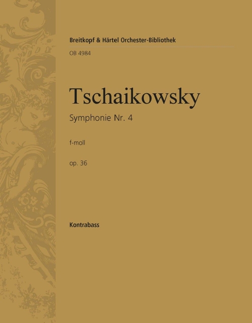 Symphony No.4 in F minor, Op.36 (Double bass)