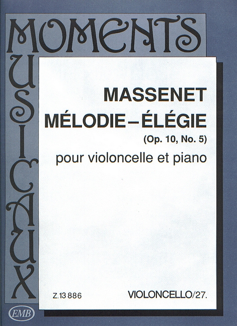 Mélodie - Elegie, Op.10/5