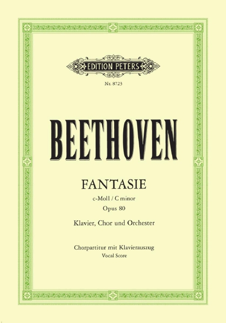 Fantasie, Op.80 (Piano reduction)