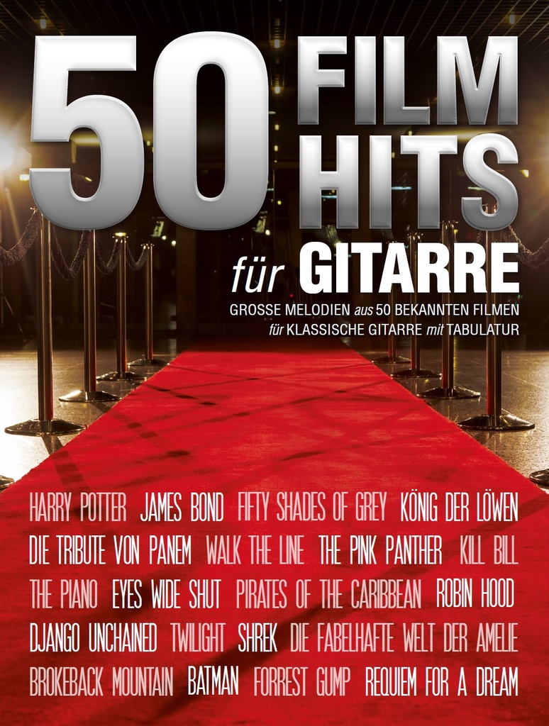 50 Filmhits Für Gitarre