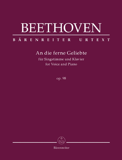 An die ferne Geliebte for Voice and Piano, Op.98