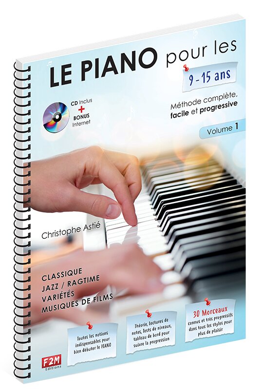 Le Piano pour les 9/15 Ans - Vol 1