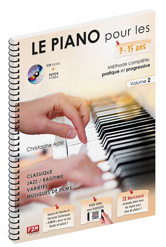 Le Piano pour les 9/15 Ans - Vol.2