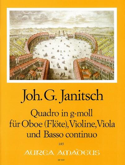 Quadro in g-moll "O Haupt voll Blut und Wunden" (Score & parts)