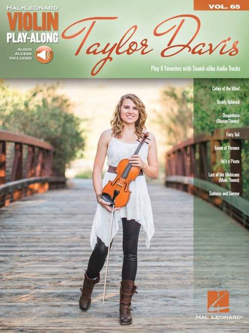 Violin Play-Along Vol.65 - Taylor Davis