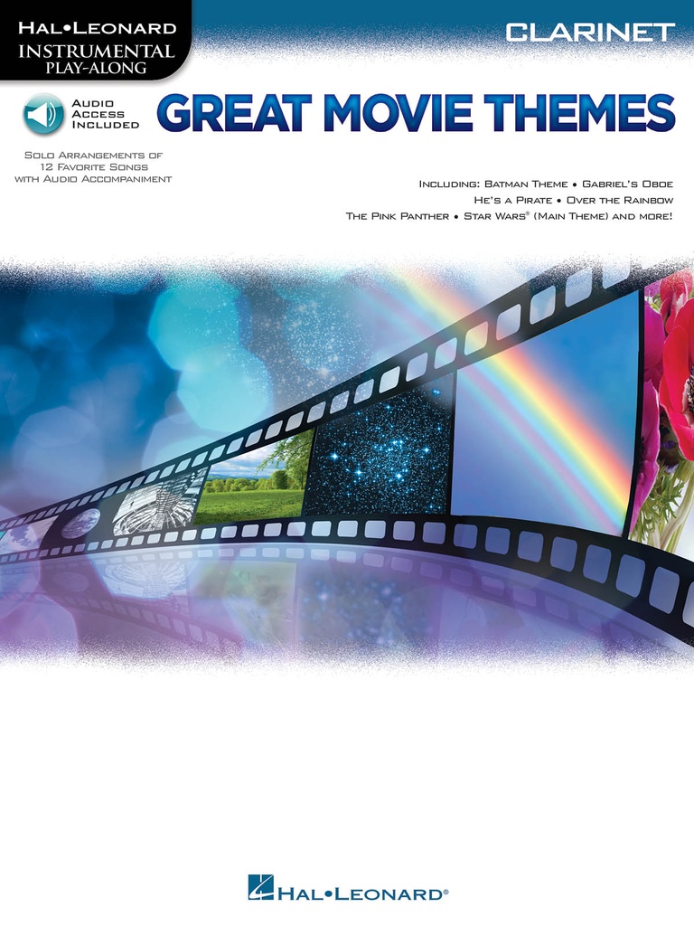 Instrumental Play-Along - Great Movie Themes Clarinet