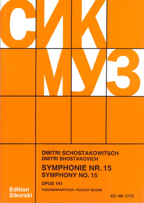 Symphony No.15 (Study score)