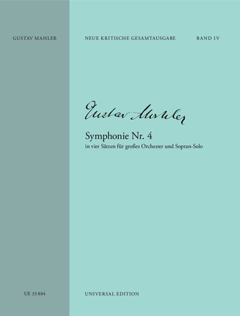 Symphony No.4 (Score new critical complete edition)