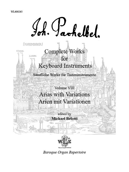 Complete Works for Keyboard Instruments Vol. VIII - Arias with Variations