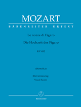 Le Nozze di Figaro, K.492 (Vocal score hardback)