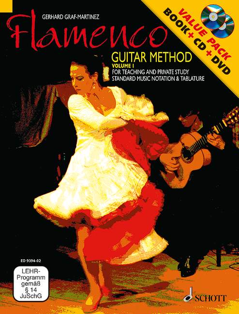 Flamenco Guitar Method - Vol.1 (Value pack book + cd + dvd NTSC system)