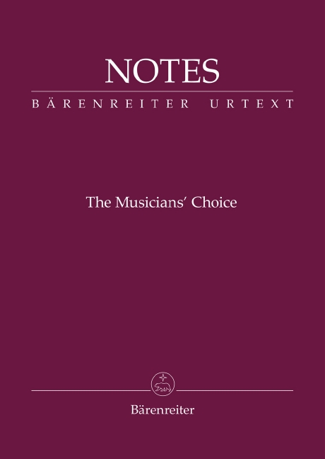 Notes - The Musician's Choice Notebook (Beethoven aubergine cover)