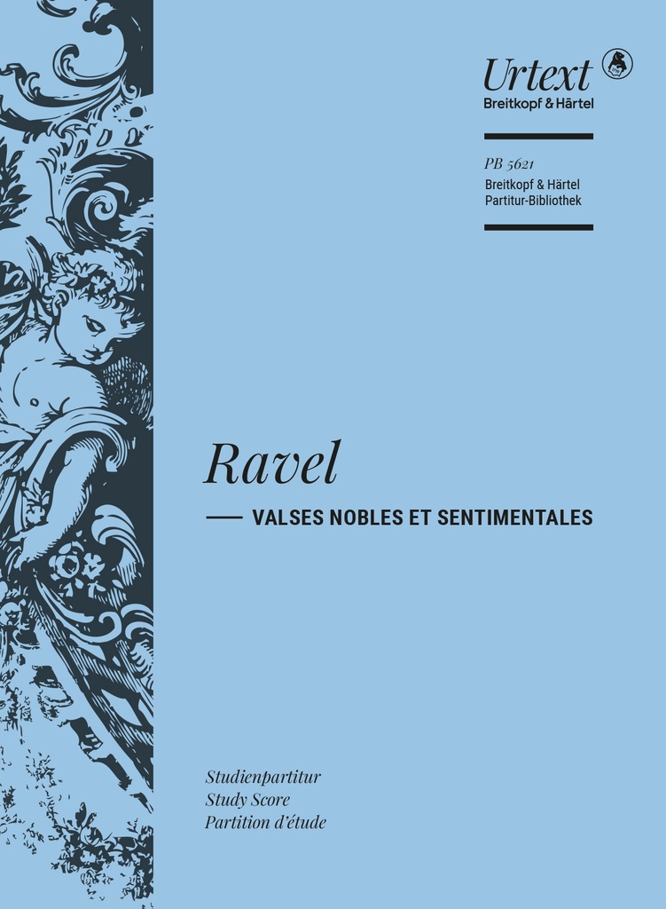 Valses nobles et sentimentales (Study score)