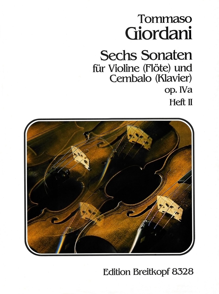 6 Sonatas Op. 4a - Vol.2: Sonata Quarta in Eb major, Sonata Quinta in A major, Sonata Sesta in F major