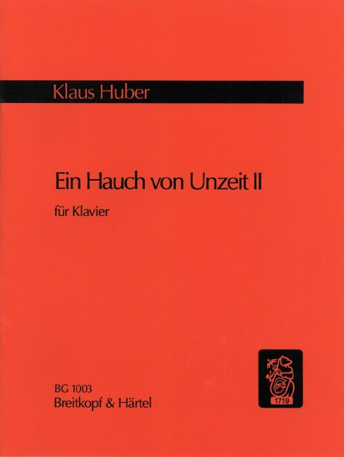 Ein Hauch von Unzeit - Vol.2 (Version for Piano)